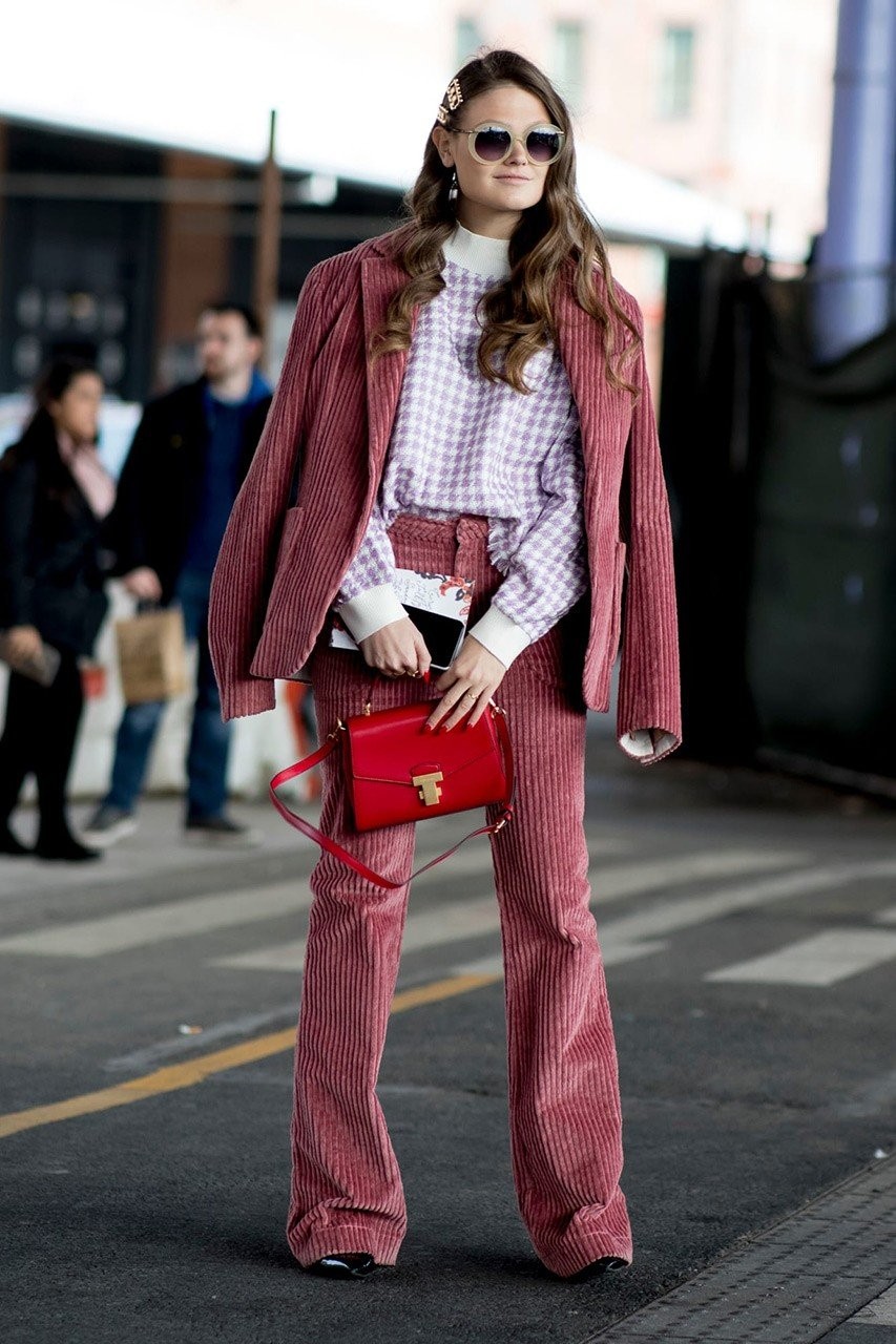 Street style looks από την Εβδομάδα Μόδας της Νέας Υόρκης- Φωτογραφία 65