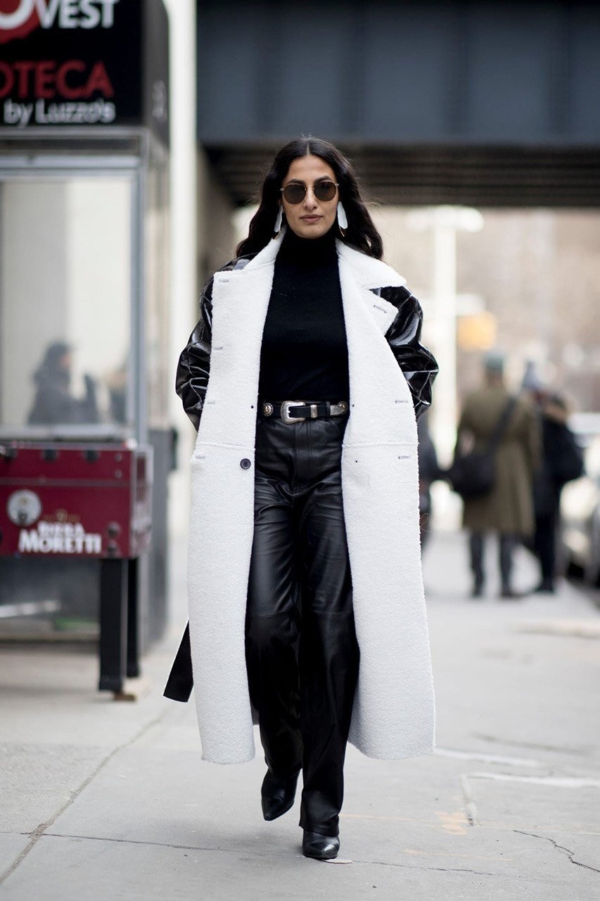 Street style looks από την Εβδομάδα Μόδας της Νέας Υόρκης- Φωτογραφία 69