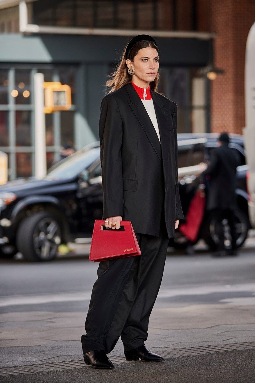 Street style looks από την Εβδομάδα Μόδας της Νέας Υόρκης- Φωτογραφία 71