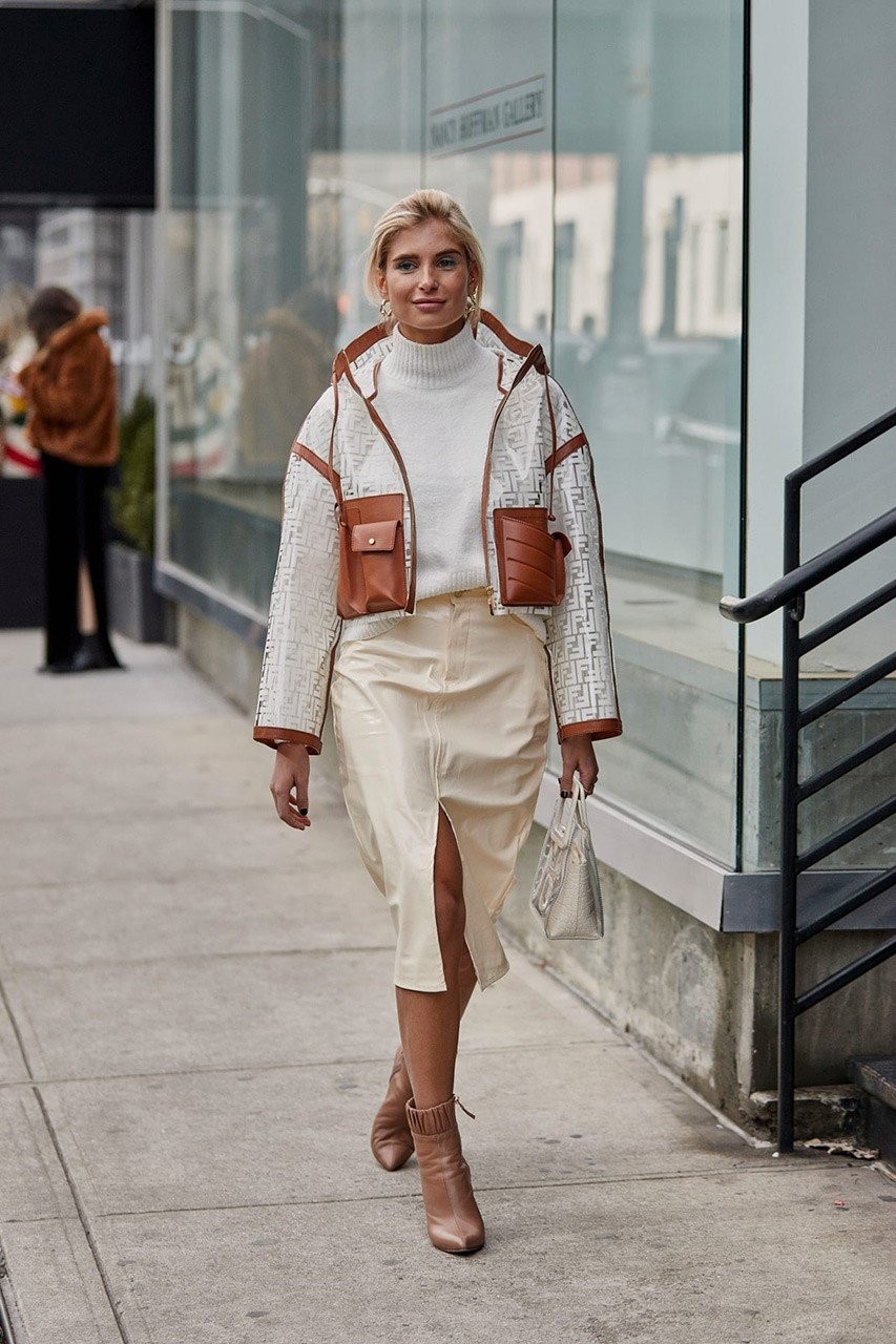 Street style looks από την Εβδομάδα Μόδας της Νέας Υόρκης- Φωτογραφία 73