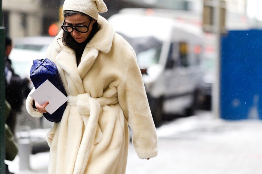 Street style looks από την Εβδομάδα Μόδας της Νέας Υόρκης- Φωτογραφία 3