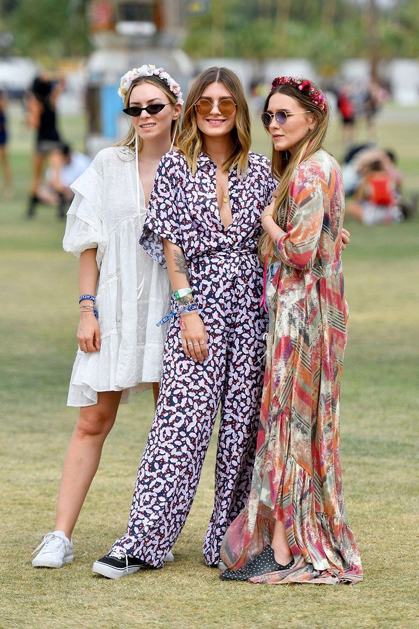 Μαθήματα boho styling από τις παρευρισκόμενες στο Coachella Festival - Φωτογραφία 1