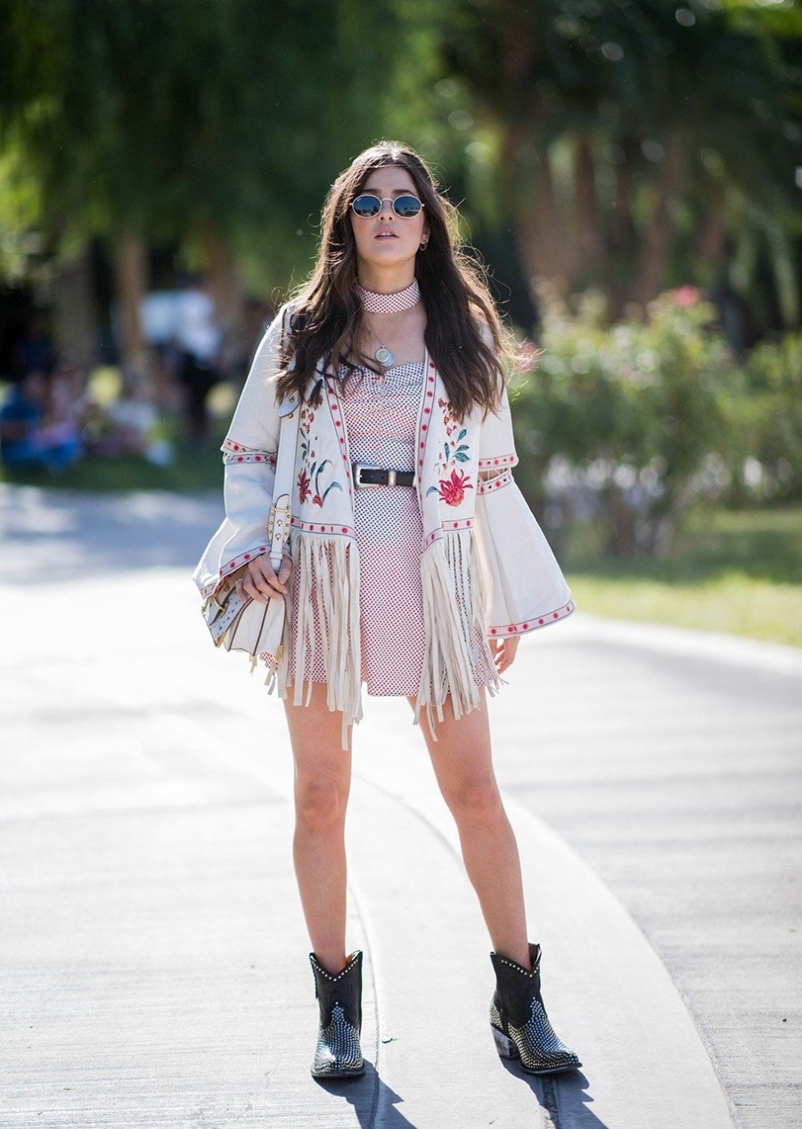 Μαθήματα boho styling από τις παρευρισκόμενες στο Coachella Festival - Φωτογραφία 9
