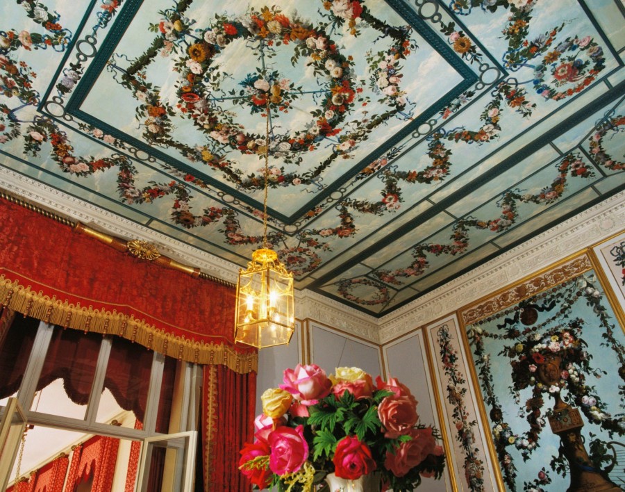 Το δωμάτιο Mary Moser στο εσωτερικό του Frogmore House 