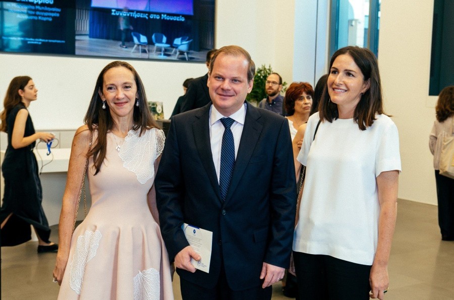 Τα εγκαίνια του νέου Μουσείου Σύγχρονης Τέχνης του ιδρύματος Βασίλη και Ελίζας Γουλανδρή- Φωτογραφία 14