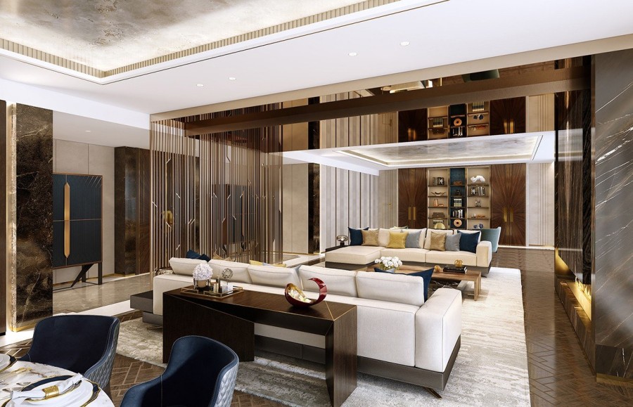 Μια υπερπολυτελής κατοικία στη Σαγκάη συνδυάζει τα fashion στοιχεία με την πολιτιστική κληρονομιά- Φωτογραφία 1