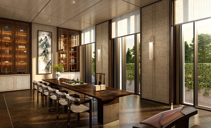 Μια υπερπολυτελής κατοικία στη Σαγκάη συνδυάζει τα fashion στοιχεία με την πολιτιστική κληρονομιά- Φωτογραφία 3