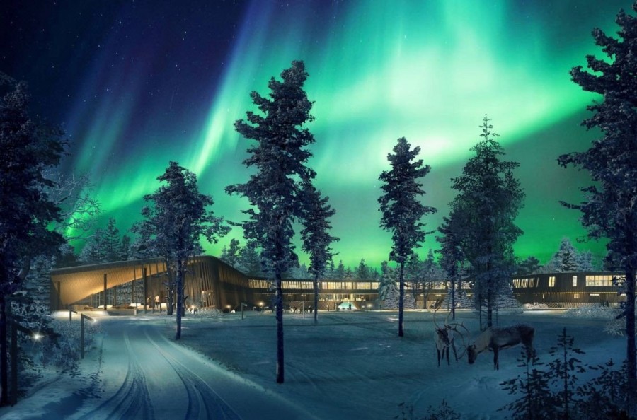 Ταξιδέψτε στο χωριό του Άγιου Βασίλη στο παγωμένο Ροβανιέμι και γίνετε πάλι παιδιά- Φωτογραφία 1