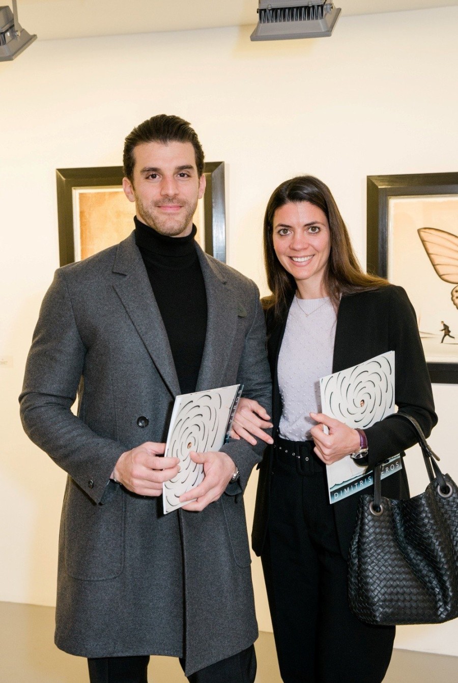 Την ατομική του έκθεση ζωγραφικής παρουσίασε ο διεθνούς φήμης εικαστικός Δημήτρης Γέρος - Φωτογραφία 3