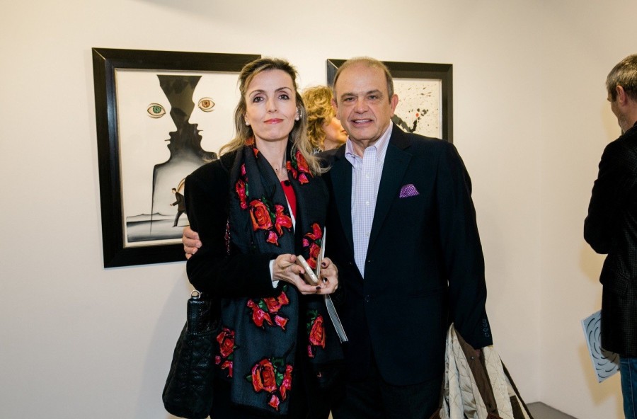 Την ατομική του έκθεση ζωγραφικής παρουσίασε ο διεθνούς φήμης εικαστικός Δημήτρης Γέρος - Φωτογραφία 1