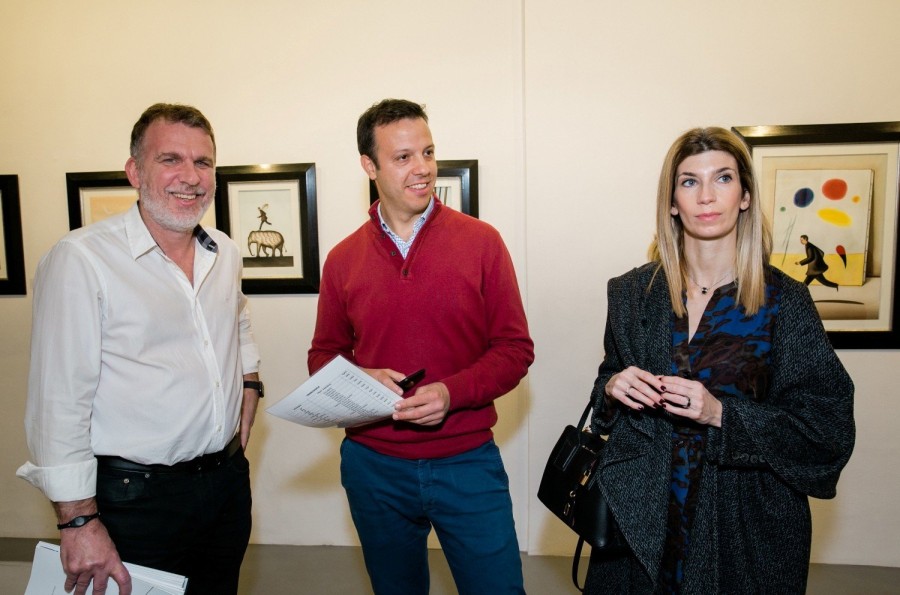 Την ατομική του έκθεση ζωγραφικής παρουσίασε ο διεθνούς φήμης εικαστικός Δημήτρης Γέρος - Φωτογραφία 11