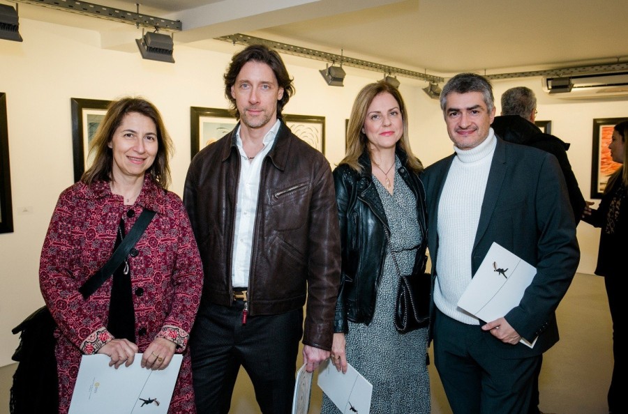 Την ατομική του έκθεση ζωγραφικής παρουσίασε ο διεθνούς φήμης εικαστικός Δημήτρης Γέρος - Φωτογραφία 10