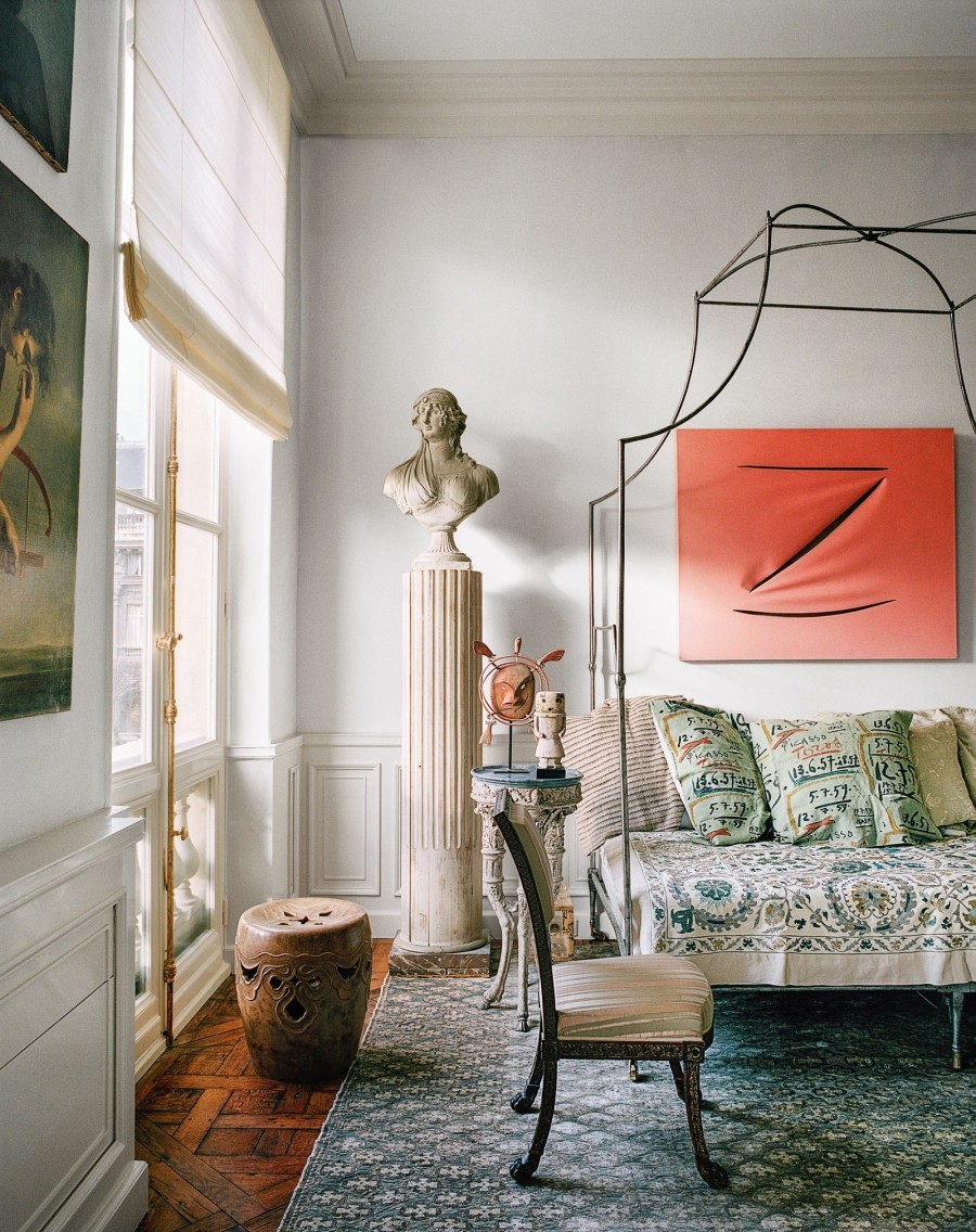 To ιστορικό διαμέρισμα του interior designer Jacques Grange στο Παρίσι όπου διέμενε η πασίγνωστη Γαλλίδα συγγραφέας Colette- Φωτογραφία 4