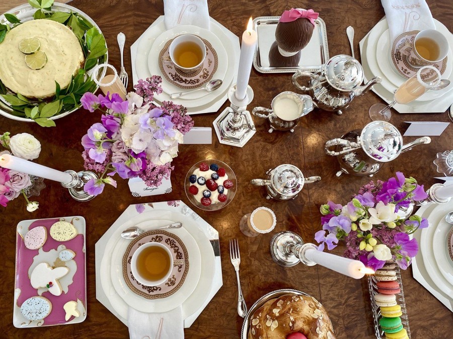 Η Λαμπρινή Σταύρου δίνει τη δική της συνταγή για ένα πασχαλινό #stayhome tea party- Φωτογραφία 9