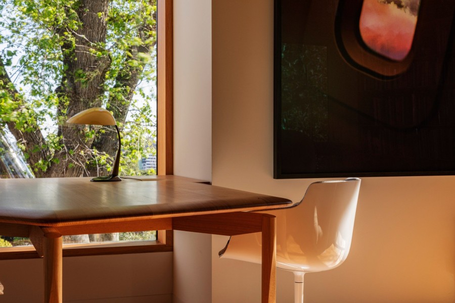 Στο σπίτι του αρχιτέκτονα John Wardle, το ξύλο είναι ο κυρίαρχος του παιχνιδιού- Φωτογραφία 4