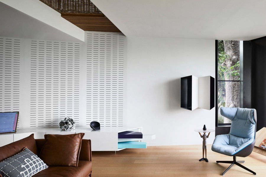 Στο σπίτι του αρχιτέκτονα John Wardle, το ξύλο είναι ο κυρίαρχος του παιχνιδιού- Φωτογραφία 7