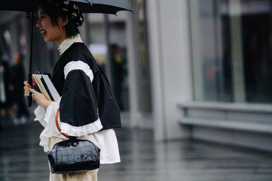 Μαθήματα μόδας από τους attendees του Shanghai FW - Φωτογραφία 11