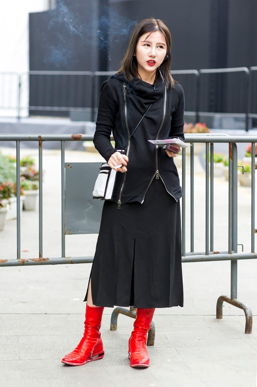 Μαθήματα μόδας από τους attendees του Shanghai FW - Φωτογραφία 7