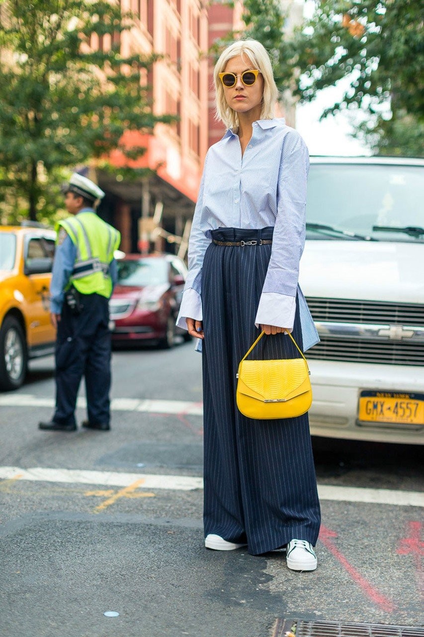 Wide leg pants: Η hot τάση του φετινού χειμώνα- Φωτογραφία 9