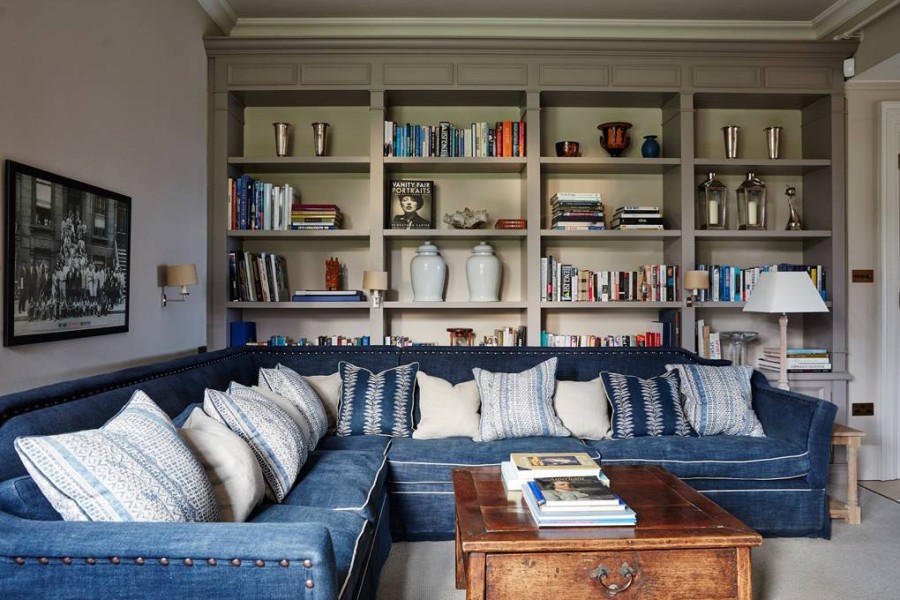 Μια βικτωριανή κατοικία στην Αγγλία με chic εορταστική διακόσμηση - Φωτογραφία 2