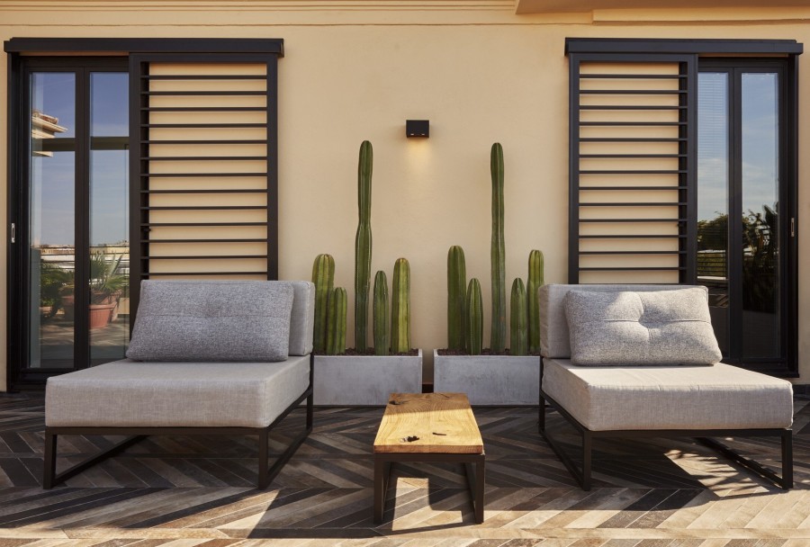 Ένα penthouse διαμέρισμα στη Ρώμη κινείται με ευελιξία ανάμεσα στο σήμερα και το χθες- Φωτογραφία 6