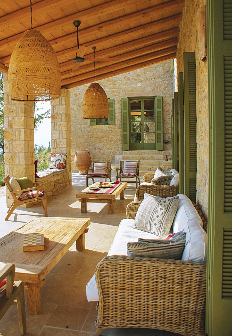 Μια πέτρινη κατοικία στη Μάνη που αντλεί έμπνευση από τα φυσικά χρώματα του μοναδικού τοπίου της περιοχής- Φωτογραφία 5