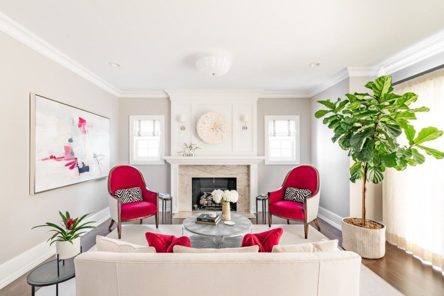 Μια οικογενειακή κατοικία στο Chicago εξυμνεί τις elegant γραμμές στο design- Φωτογραφία 1