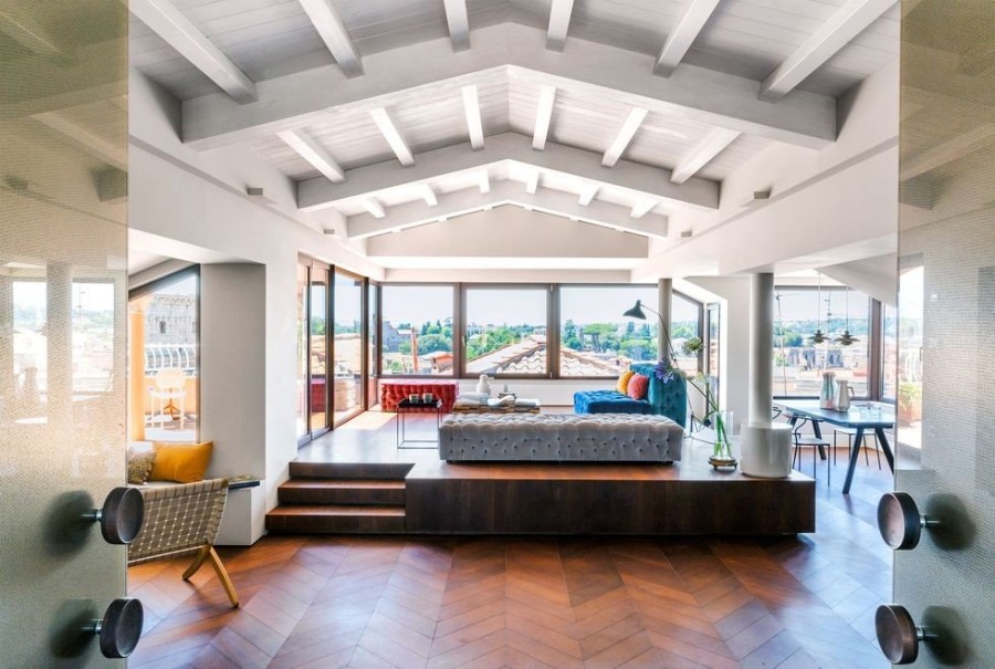 Escape Reality: Ένα penthouse στη Ρώμη με breathtaking view και απαράμιλλη κομψότητα- Φωτογραφία 1
