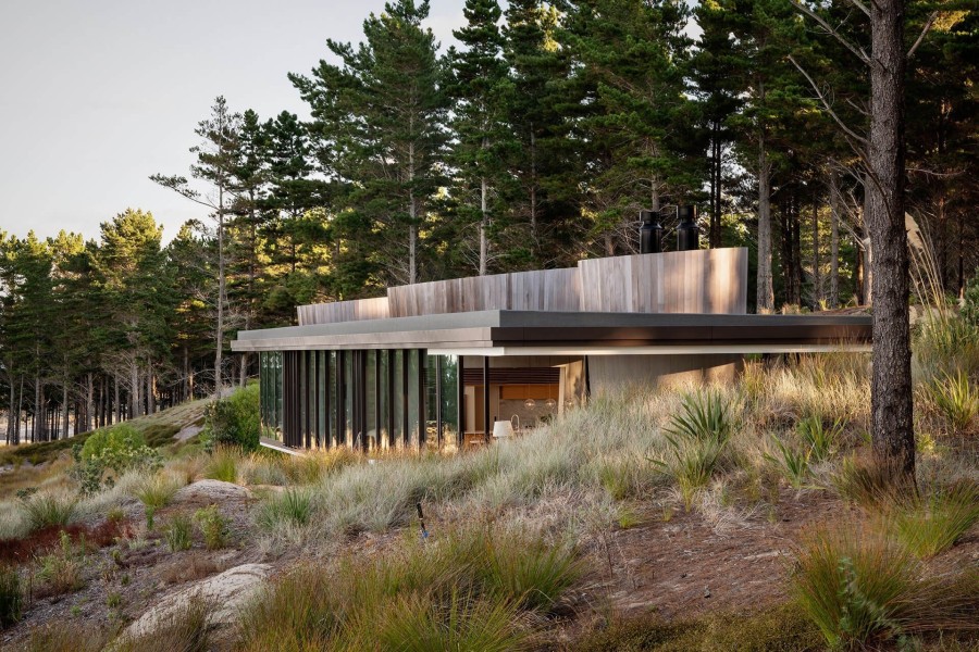 Μια σύγχρονη κατοικία στη Νέα Ζηλανδία εκφράζει απόλυτα την έννοια του high-end living- Φωτογραφία 1