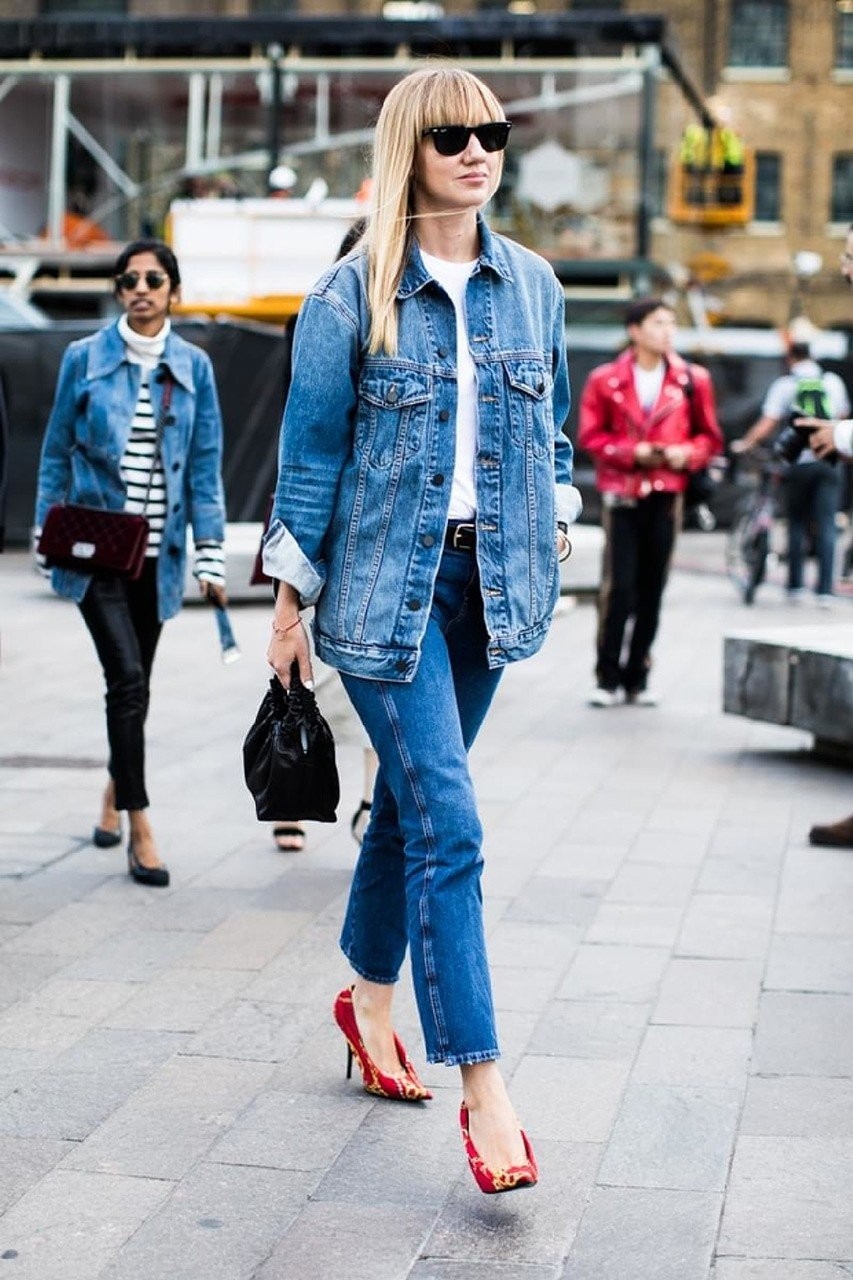 Φορέστε σωστά το denim on denim - Φωτογραφία 9