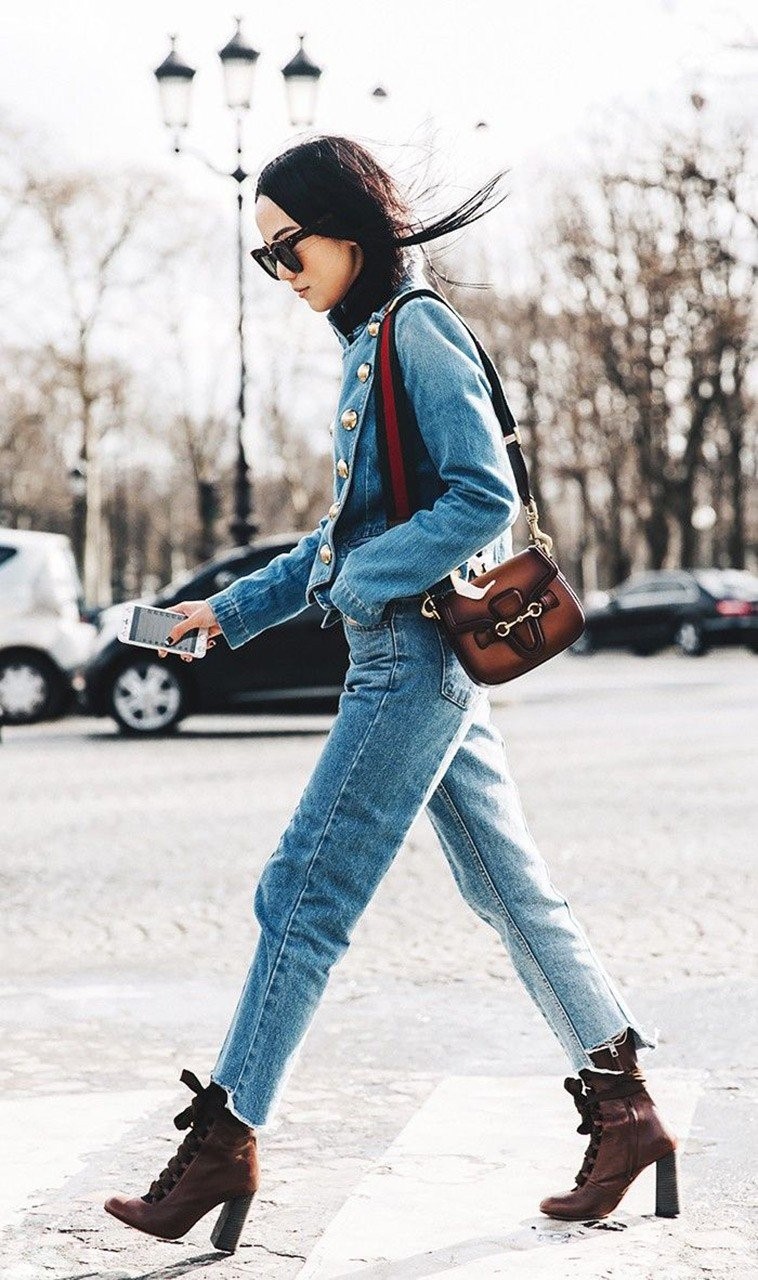 Φορέστε σωστά το denim on denim - Φωτογραφία 13