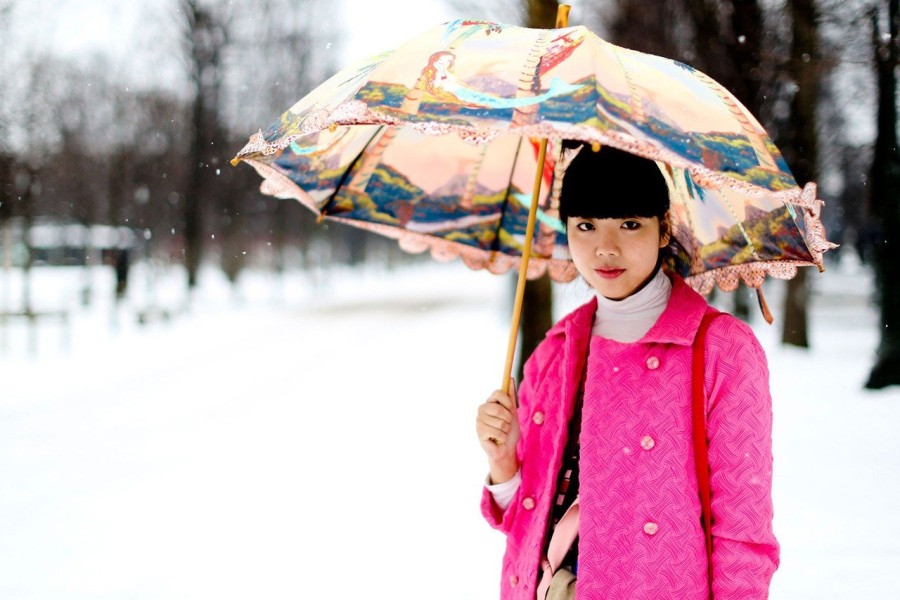 Stylish outfits ακόμα και όταν βρέχει - Φωτογραφία 9