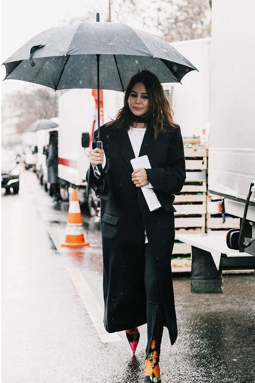 Stylish outfits ακόμα και όταν βρέχει - Φωτογραφία 3