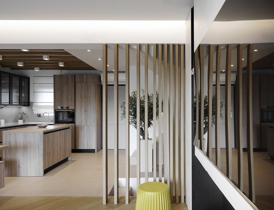 Ένα μοντέρνο διαμέρισμα στη Θέρμη με στοιχεία βιομηχανικού design- Φωτογραφία 3