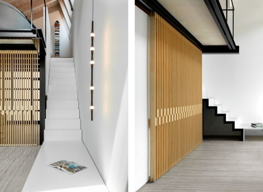 Δείτε πώς ένας βιομηχανικός χώρος στο Τορίνο μετατράπηκε σε ένα σύγχρονο σπίτι  - Φωτογραφία 13