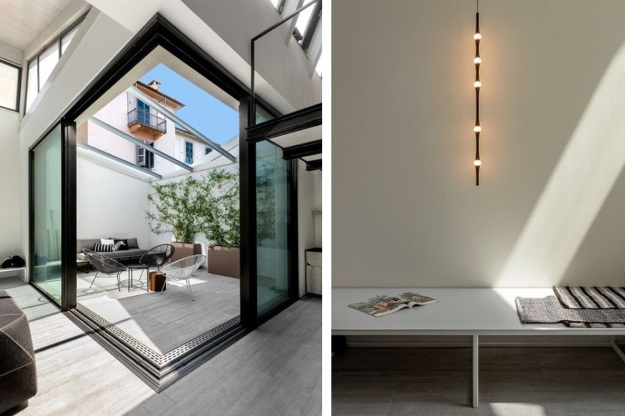 Δείτε πώς ένας βιομηχανικός χώρος στο Τορίνο μετατράπηκε σε ένα σύγχρονο σπίτι  - Φωτογραφία 12