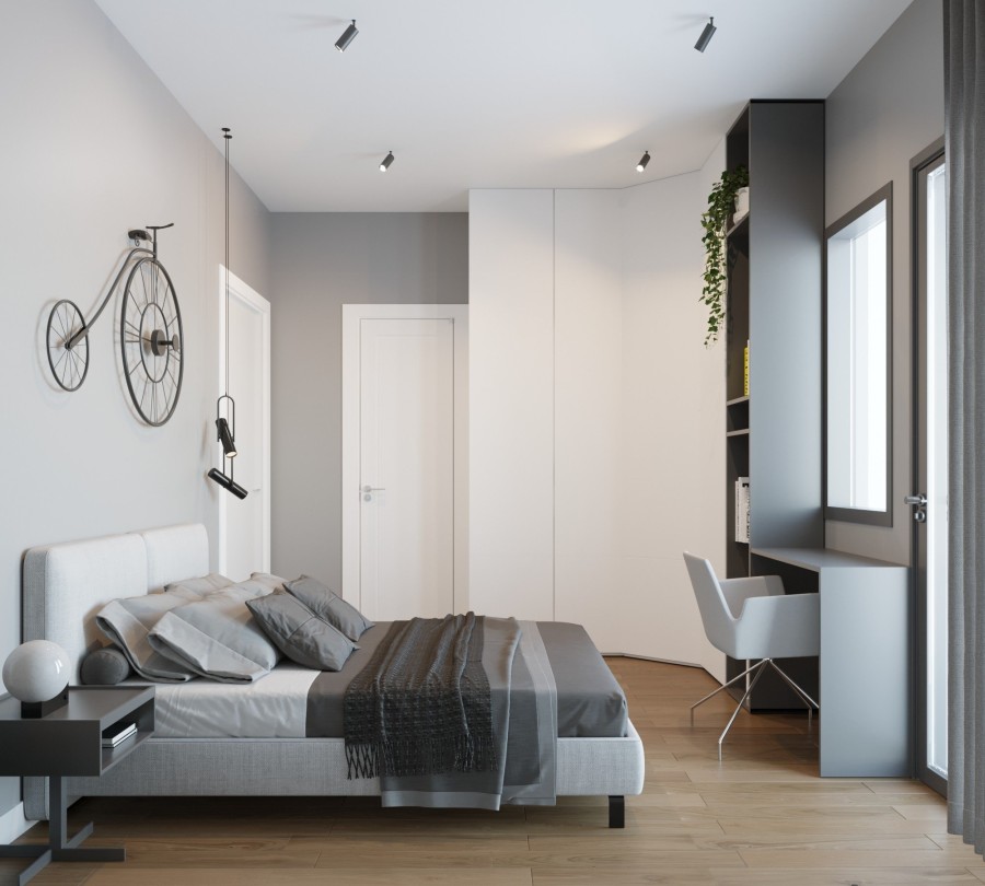 Δείτε πώς δύο φoιτητικά studio στη Θεσσαλονίκη 43 & 49 τ.μ. μετατράπηκαν σε super άνετους χώρους- Φωτογραφία 2