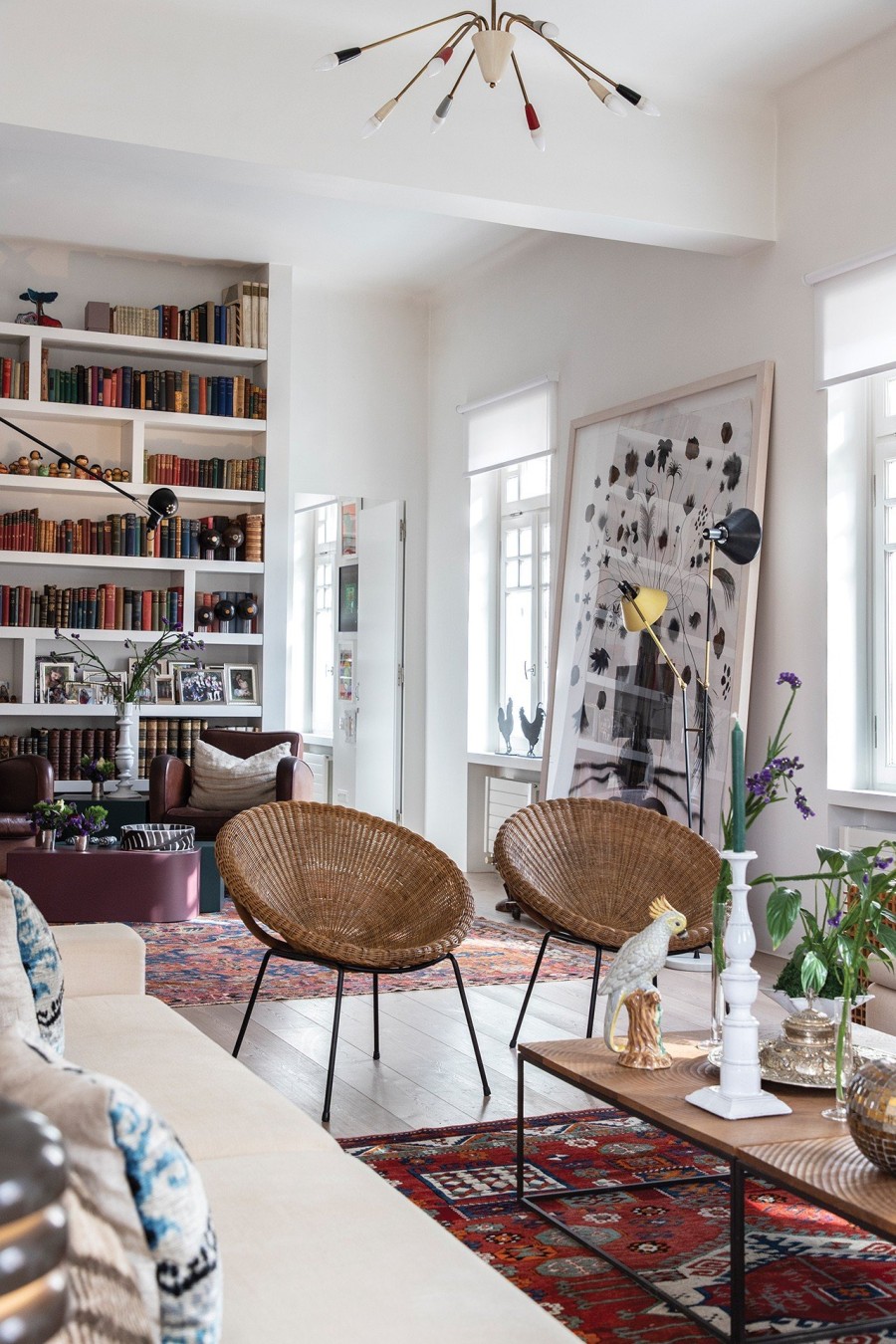 Η Ευγενία Κοκκάλα-Μελά, ιδιοκτήτρια του concept store HEROES μάς ανοίγει το υπέροχο σπίτι της στο κέντρο της Αθήνας- Φωτογραφία 2