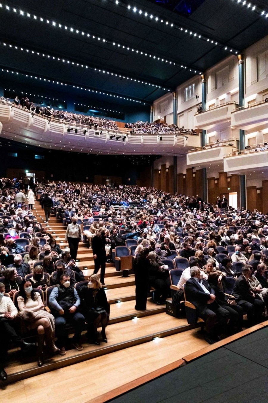Μαρινέλλα και Μάριος Φραγκούλης: Ένωσαν τις δυνάμεις τους σε μια λαμπερή βραδιά στο Μέγαρο Μουσικής Θεσσαλονίκης - Φωτογραφία 3