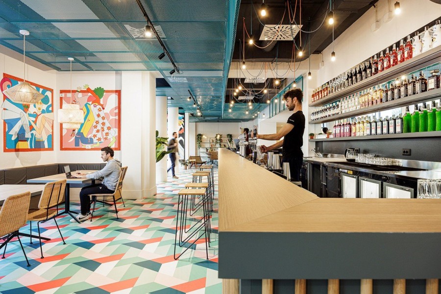 Ένα νέο ξενοδοχείο στη Φλωρεντία μετατρέπεται σε έναν playful παράδεισο γεμάτο χρώματα- Φωτογραφία 3