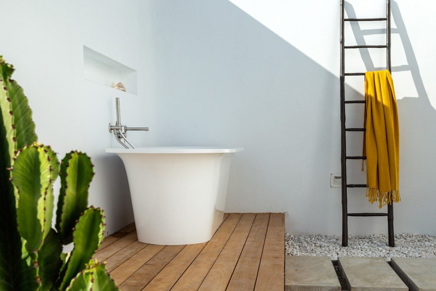 Μια εντυπωσιακή βίλα στη Μύκονο «ποντάρει» στο λευκό των Κυκλάδων και αποπνέει καλοκαιρινή αύρα- Φωτογραφία 8