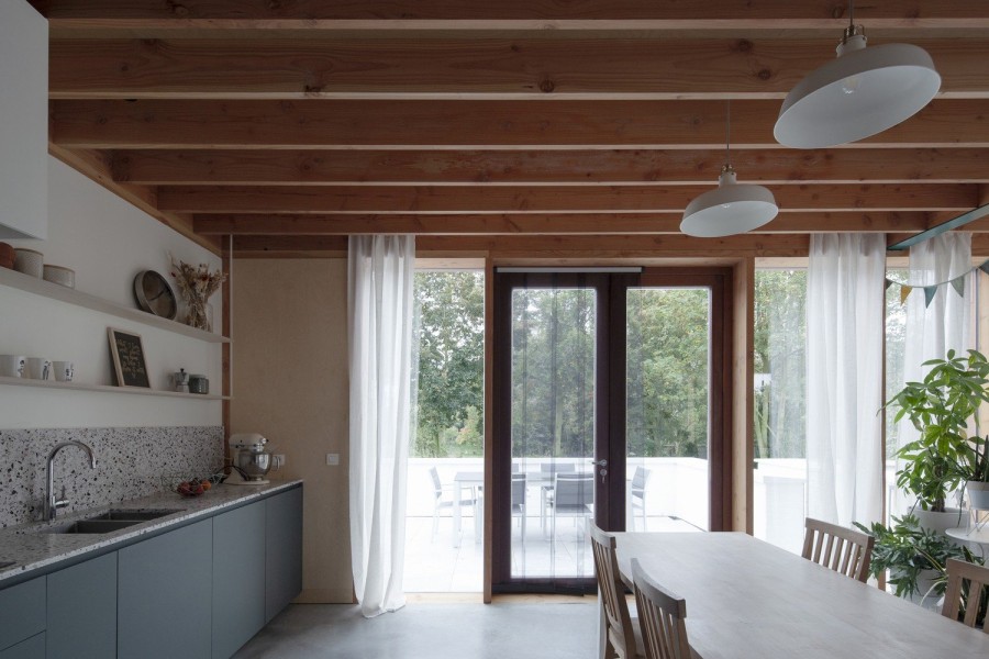 Μια cozy κατοικία στο Βέλγιο ποντάρει στη δύναμη των φυσικών υλικών- Φωτογραφία 2