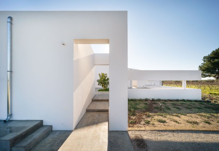 Μια minimal κατοικία ανάμεσα στους αμπελώνες της Ιταλίας γίνεται υπόδειγμα σύγχρονου design- Φωτογραφία 4