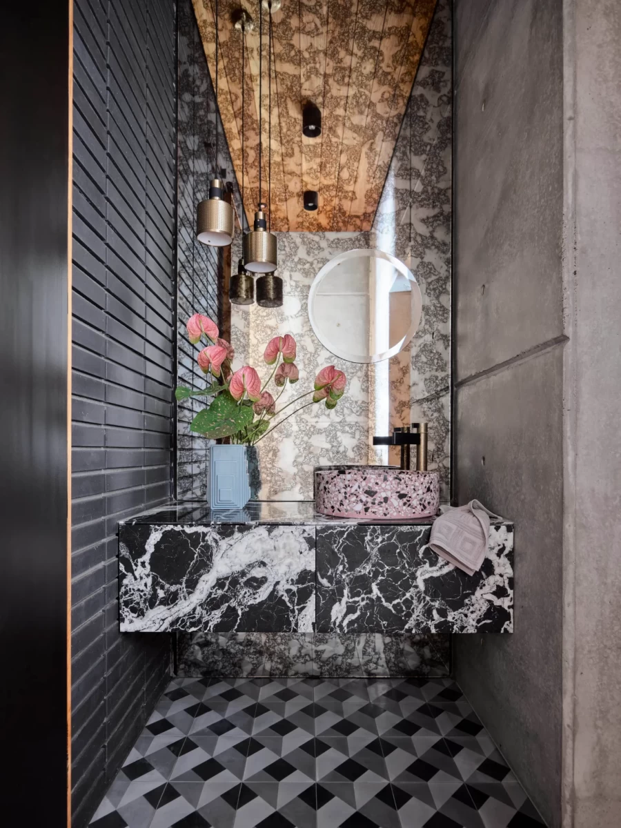 Περιηγηθείτε σε μια τροπική τριώροφη κατοικία με αέρα μοντερνισμού στην προκυμαία του Sydney- Φωτογραφία 10