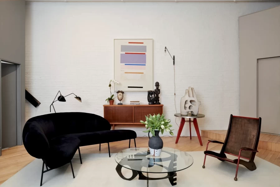 Περιηγηθείτε στο εντυπωσιακό Tribeca Loft του design dealer, Hugues Magen- Φωτογραφία 5