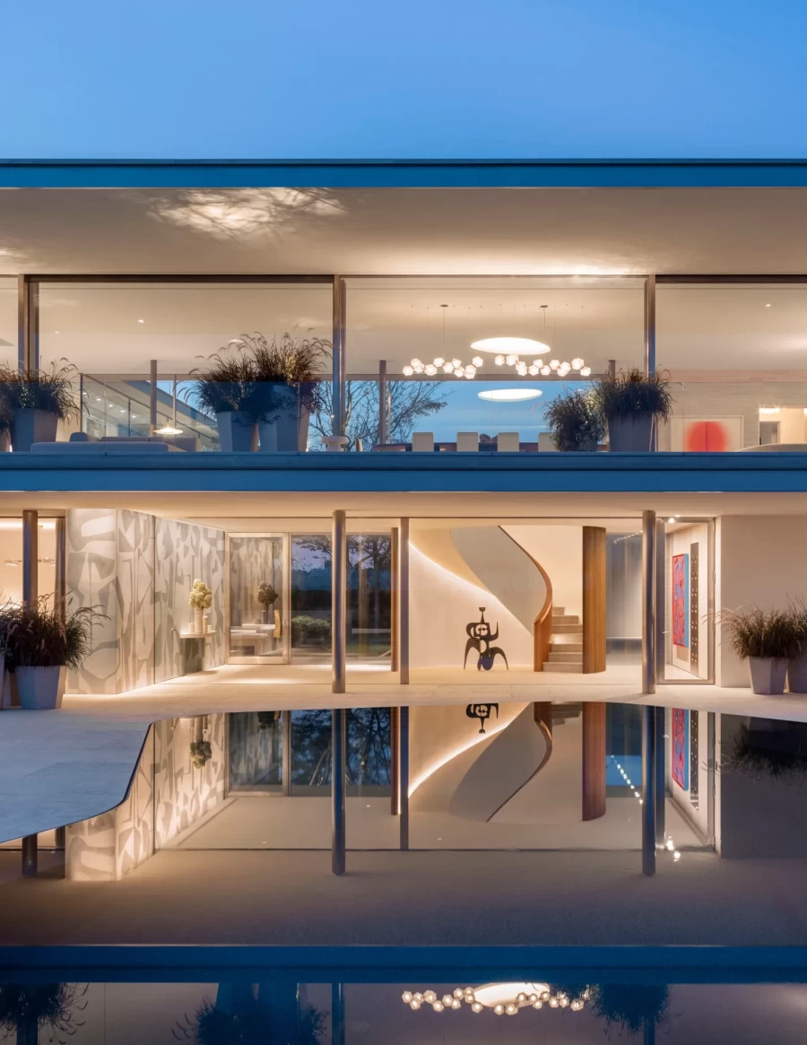 Περιηγηθείτε σε μια φουτουριστική κατοικία στα Hamptons που επιμελήθηκε ο αρχιτέκτονας Steven Harris- Φωτογραφία 4