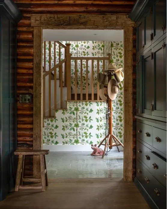 Δείτε πώς μια ξύλινη κατοικία στο Wyoming μετατράπηκε σε χριστουγεννιάτικο παράδεισο- Φωτογραφία 2