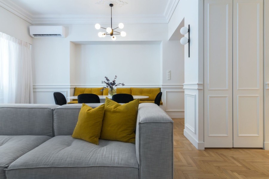 Ένα ευρηματικό διαμέρισμα στο Κολωνάκι που καταφέρνει και χωράει τα πάντα - Φωτογραφία 7