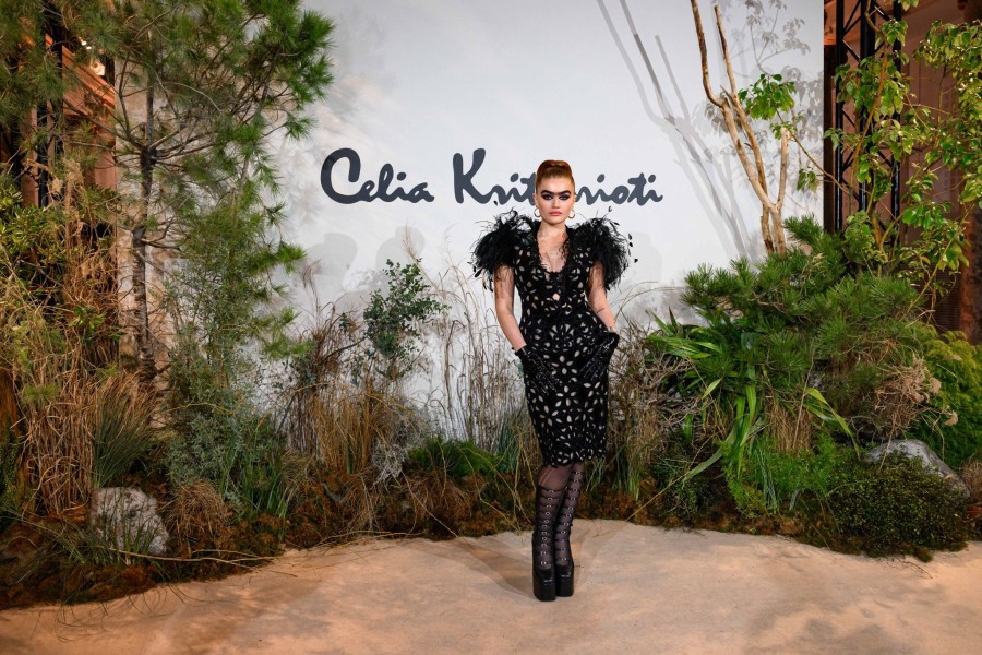 Η λαμπερή Haute Couture collection της Σίλιας Κριθαριώτη στο Παρίσι ήταν εμπνευσμένη από την Αφρική- Φωτογραφία 4