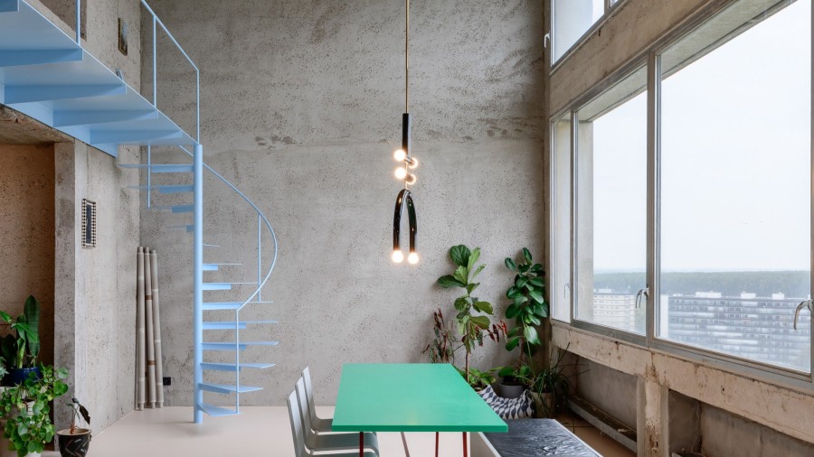 Ένα urban διώροφο διαμέρισμα που μοιάζει με σχεδιαστικό όνειρο - Φωτογραφία 7
